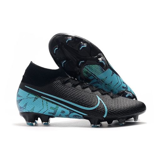 Nike Mercurial Superfly 7 Elite FG - Zwart Blauw_1.jpg